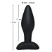 Анальна пробка - Black Velvets Small