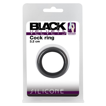 Ерекційне кільце - Black Velvets Cock Ring, 3.2 см Ерекційне кільце - Black Velvets Cock Ring, 3.2 см