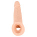 Насадка на член - Nature Skin Penis Sleeve With Extension Насадка на член - Nature Skin Penis Sleeve With Extension