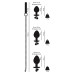 Butt Plug Set with a Leash Butt Plug Set with a Leash