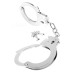 FFS Metal Handcuffs Silver FFS Metal Handcuffs Silver