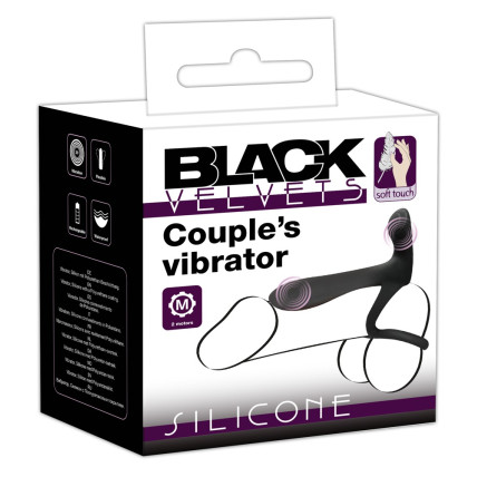 Black Velvets Couples Vibrator Black Velvets Couples Vibrator
