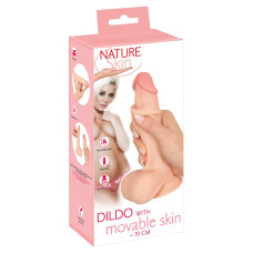 Фалоімітатор - Nature Skin Dildo With Movable Skin, 19 см Фалоімітатор - Nature Skin Dildo With Movable Skin, 19 см