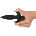 Анальна пробка - Black Velvet Vibrating Plug Small Анальна пробка - Black Velvet Vibrating Plug Small