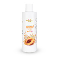 2в1 лубрикант та масажний гель - MyLove Aroma Series Intim&Massage Peach, 300 мл