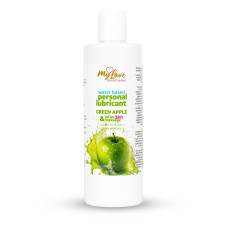 2в1 лубрикант та масажний гель - MyLove Aroma Series Intim&Massage Green Apple, 300 мл