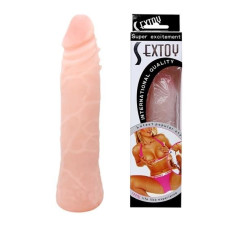 Фалоімітатор - Super Excitement Sextoy Fresh, 19 см Фалоімітатор - Super Excitement Sextoy Fresh, 19 см
