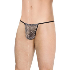 Чоловічі стрінги - Mens Thong 4531, grey panther, S-L Чоловічі стрінги - Mens Thong 4531, grey panther, S-L