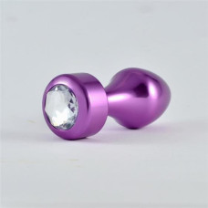 Анальна пробка - Heavy Metal Anal Plug Rosebud Aluminium Purple Анальна пробка - Heavy Metal Anal Plug Rosebud Aluminium Purple