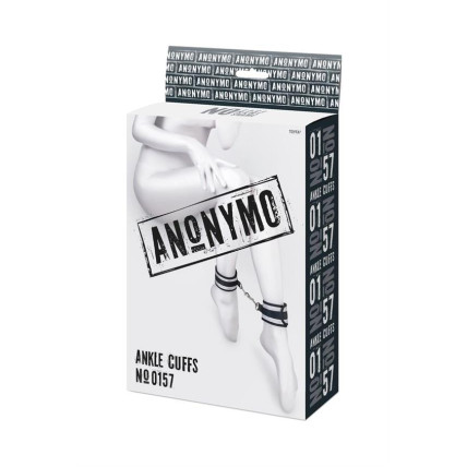 Поножі - Anonymo anclecuffs, polyester, silver, 28.5 cm