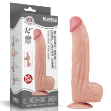 Фалоімітатор - Sliding-Skin Dual Layer Dong 12