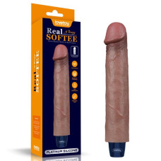 Вібратор - Real Softee Rechargeable Silicone Vibrating Dildo 9 Вібратор - Real Softee Rechargeable Silicone Vibrating Dildo 9