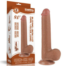 Фалоімітатор - Sliding-Skin Dual Layer Dong 9