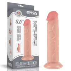 Фалоімітатор - Sliding-Skin Dual Layer Dong 8 Фалоімітатор - Sliding-Skin Dual Layer Dong 8