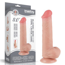 Фалоімітатор - Sliding-Skin Dual Layer Dong 8