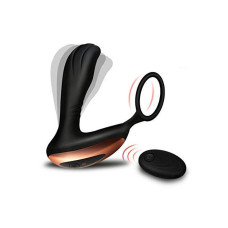 Масажер простати - Prostate Massager With Ring, 10 Function Масажер простати - Prostate Massager With Ring, 10 Function