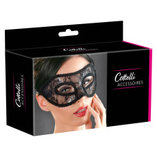Маска на очі - 2480271 Cottelli Collection Lace Eye Mask Black