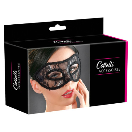 Маска на очі - 2480271 Cottelli Collection Lace Eye Mask Black Маска на очі - 2480271 Cottelli Collection Lace Eye Mask Black