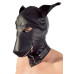 Маска - Lederimitat Dog Mask, black