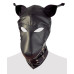Маска - Lederimitat Dog Mask, black