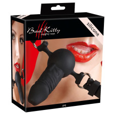 Кляп-фалоімітатор - Bad Kitty Silicone Dildo Gag