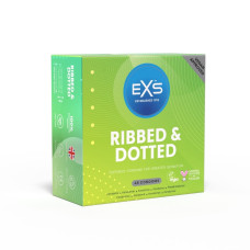 Презервативи - EXS Ribbed And Dotted, 48 шт. Презервативи - EXS Ribbed And Dotted, 48 шт.
