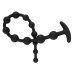 Black Velvets Anal Beads Silic Black Velvets Anal Beads Silic