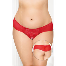 Жіночі стрінги - G-string 2433, red 3XL