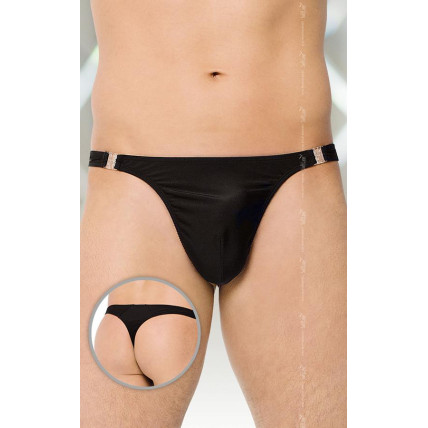 Чоловічі стрінги - Thong 4432, black Чоловічі стрінги - Thong 4432, black