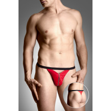 Чоловічі стрінги - Mens Thongs 4497 red, S-L Чоловічі стрінги - Mens Thongs 4497 red, S-L