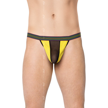 Чоловічі стрінги - Mens Thong 4529, yellow, OneSize Чоловічі стрінги - Mens Thong 4529, yellow, OneSize