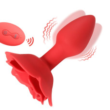 Анальна пробка - Rose Rotating Anal Plug Анальна пробка - Rose Rotating Anal Plug