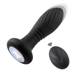 Анальна пробка - Thrusting Anal Plug Black Анальна пробка - Thrusting Anal Plug Black