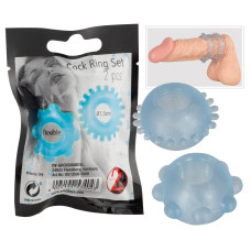 Ерекційні кільця - Cock Ring Set, 2 шт. Ерекційні кільця - Cock Ring Set, 2 шт.