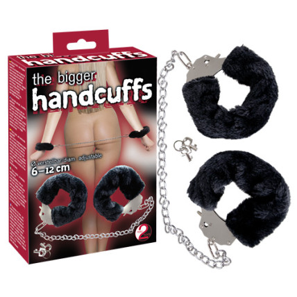 Наручники - Bigger Furry Handcuffs 6-12cm Наручники - Bigger Furry Handcuffs 6-12cm
