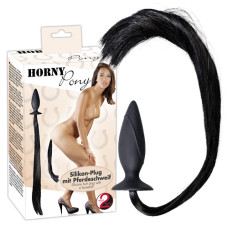 Анальна пробка - Horny Pony Whip Plug Анальна пробка - Horny Pony Whip Plug