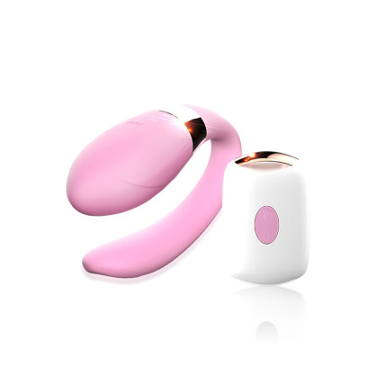 Вібратор для пар - V-Vibe Pink, USB, 7 Function, Remote Control Вібратор для пар - V-Vibe Pink, USB, 7 Function, Remote Control