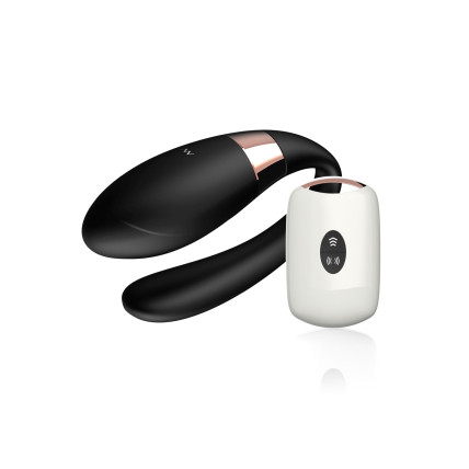 Вібратор для пар - V-Vibe Black, USB, 7 Function, Remote Control Вібратор для пар - V-Vibe Black, USB, 7 Function, Remote Control