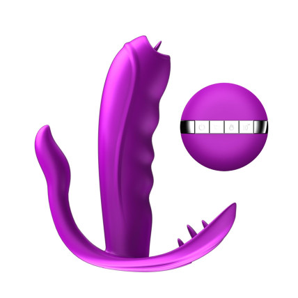 Стимулятор - Silicone Panty Vibrator USB, 7 Function, Heating Стимулятор - Silicone Panty Vibrator USB, 7 Function, Heating