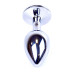 Анальна пробка - Jewellery Silver Plug Light Blue Анальна пробка - Jewellery Silver Plug Light Blue
