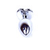 Анальна пробка - Jewellery Silver Heart PLUG Light Blue Анальна пробка - Jewellery Silver Heart PLUG Light Blue