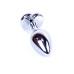 Анальна пробка - Jewellery Silver Heart PLUG Light Blue Анальна пробка - Jewellery Silver Heart PLUG Light Blue