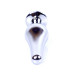 Анальна пробка - Jewellery Silver BUTT PLUG Pink