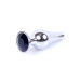 Анальна пробка - Jewellery Silver BUTT PLUG Black Анальна пробка - Jewellery Silver BUTT PLUG Black
