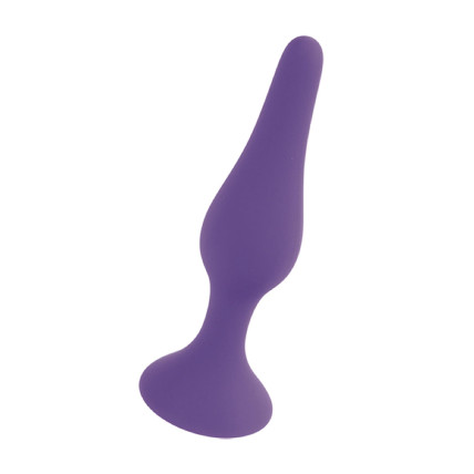 Анальна пробка - Silicone Plug Purple Large Анальна пробка - Silicone Plug Purple Large