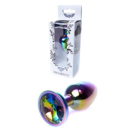 Анальна пробка - Jewellery Multicolour Plug Clear Анальна пробка - Jewellery Multicolour Plug Clear