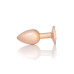 Анальна пробка - Jewellery Pearl Gold Plug Clear S Анальна пробка - Jewellery Pearl Gold Plug Clear S