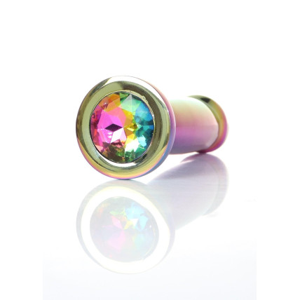 Анальна пробка - Jewellery Multicolour Penis Plug Clear M Анальна пробка - Jewellery Multicolour Penis Plug Clear M