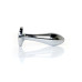 Анальна пробка - Jewellery Silver Plug Clear S Анальна пробка - Jewellery Silver Plug Clear S