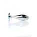 Анальна пробка - Jewellery Silver Plug Light Blue L Анальна пробка - Jewellery Silver Plug Light Blue L